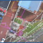 The orthophotomap is compatible with the data from the real estate cadastre.