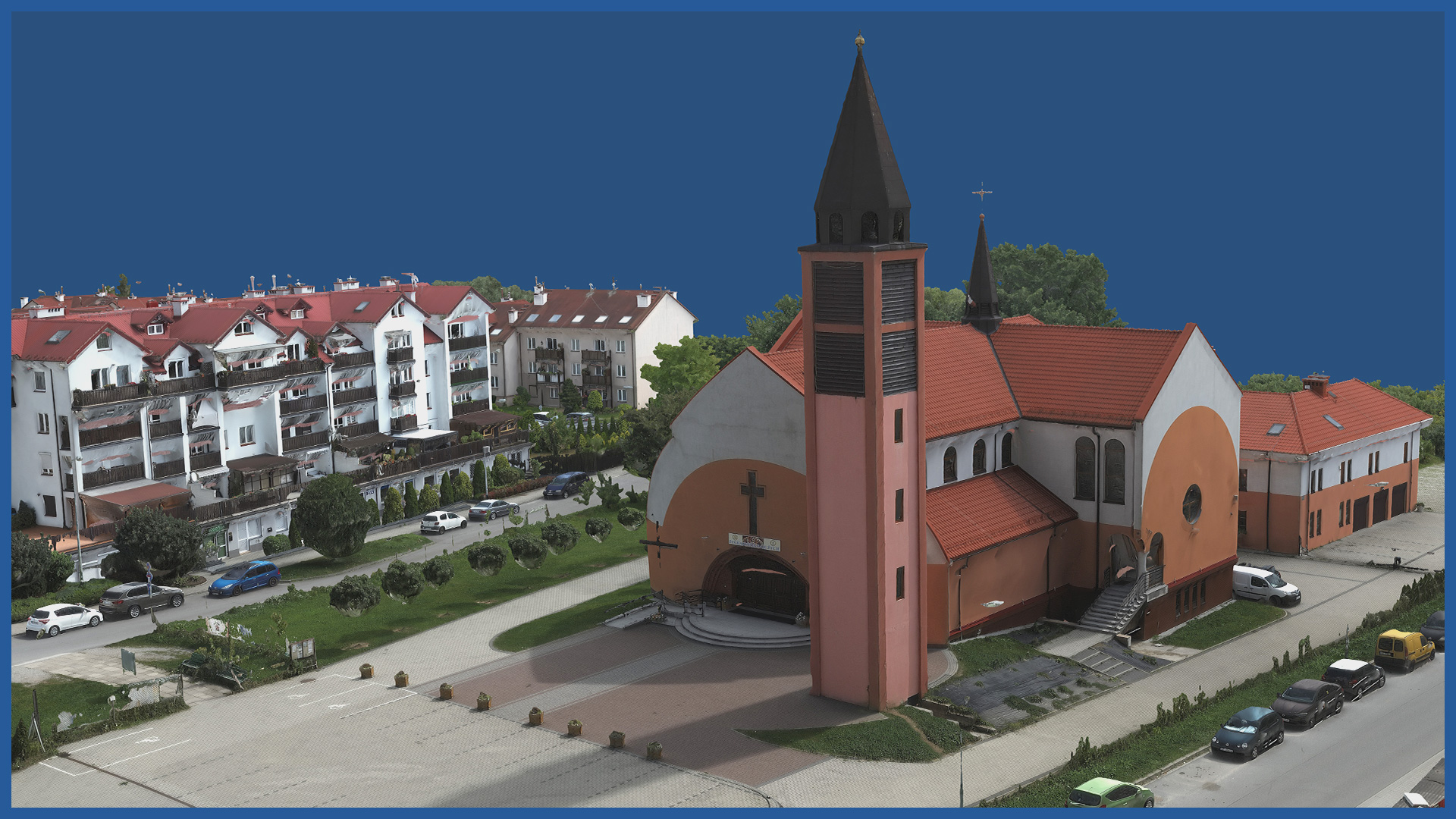 Projekty i koncepcje mogą być prezentowane na tle rzeczywistego otoczenia.