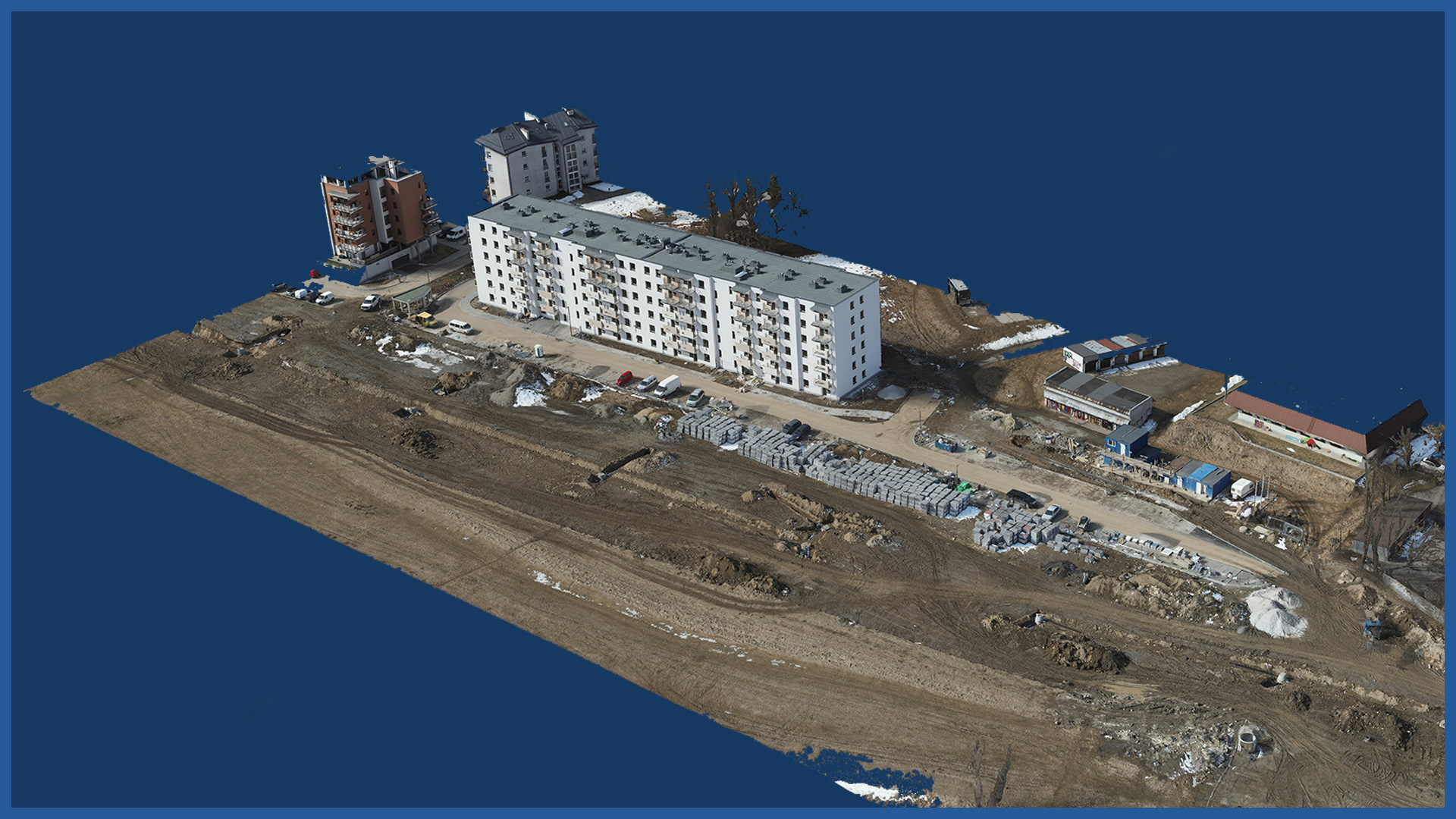 Zero messurement using LIDAR scanning and low-altitude photogrammetry.